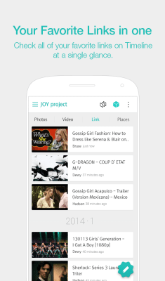 Screenshot of the application SolGroup - Organize groups - #3
