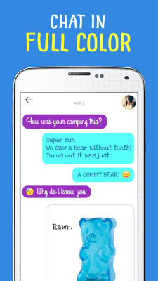 Screenshot of the application POP messenger - #1