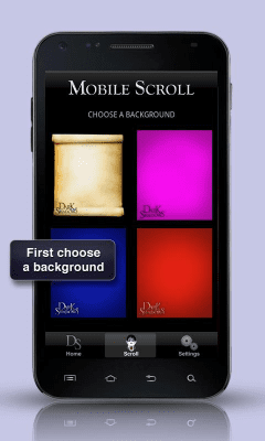 Screenshot of the application Dark Shadows Mobile Scroll - #3