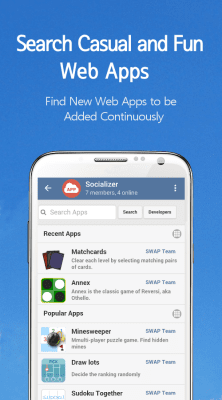 Screenshot of the application Socializer Messenger - #4