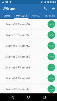 Screenshot of the application eWhisper - #3