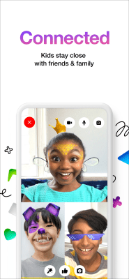 Screenshot of the application Messenger Kids - #2