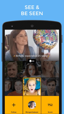 Screenshot of the application Reactions - #3