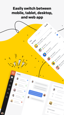 Screenshot of the application LiveChat - #7