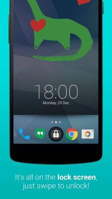 Screenshot of the application LokLok: Connected Lock Screen - #3