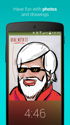 Screenshot of the application LokLok: Connected Lock Screen - #6