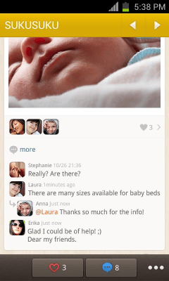 Screenshot of the application cafe+ - #5