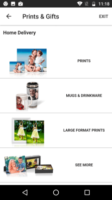 Screenshot of the application Kicksend - #4