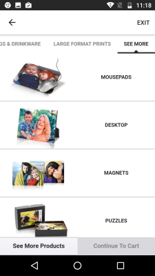 Screenshot of the application Kicksend - #5