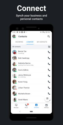 Screenshot of the application 8x8 Virtual Office - #5