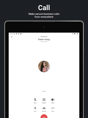 Screenshot of the application 8x8 Virtual Office - #7