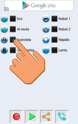 Screenshot of the application Z - WhatsSound for WhatsApp - #4