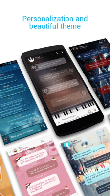 Screenshot of the application ZERO message (SMS) - #5