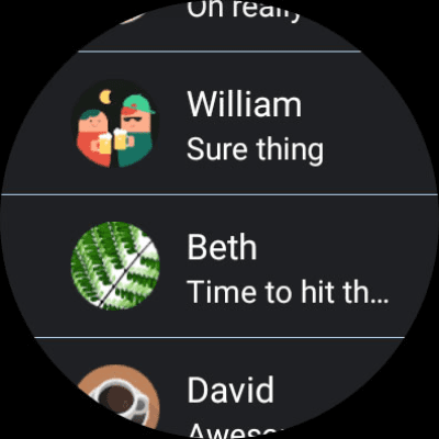 Screenshot of the application Handcent Next SMS - #9