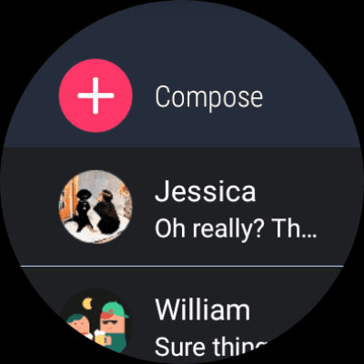 Screenshot of the application Handcent Next SMS - #11