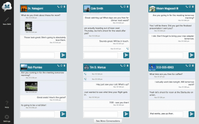 Screenshot of the application MightyText - SMS from Computer - #2