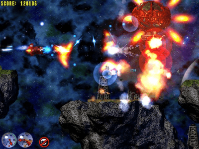 Screenshot of the application Jets’n’Guns - #3