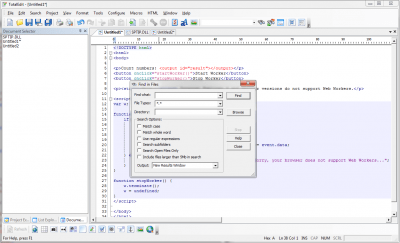Screenshot of the application TotalEdit Free - #3