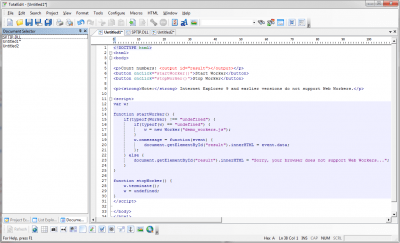 Screenshot of the application TotalEdit Free - #4