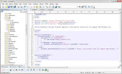 Screenshot of the application TotalEdit Free - #6