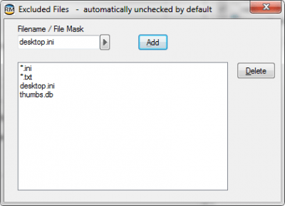 Screenshot of the application Rename Master - #5