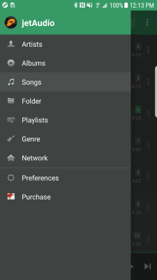 Screenshot of the application jetAudio HD Music Player - #2