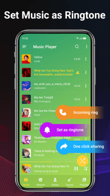 Screenshot of the application Leopard V7 Music Player - #4
