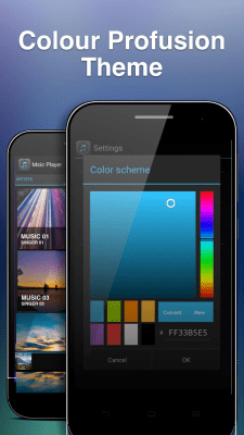 Screenshot of the application Free Music Player - #5