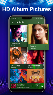 Screenshot of the application Music Player - MP3 Player - #3