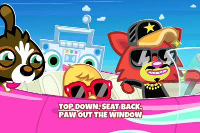 Screenshot of the application Moshi Monsters Music - #3