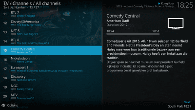 Screenshot of the application Kodi - #8