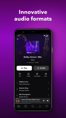 Screenshot of the application TIDAL Music - #4
