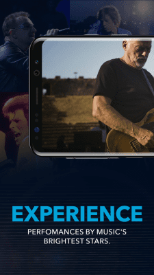 Screenshot of the application Qello Concerts - #3