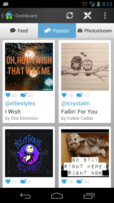 Screenshot of the application TuneWiki Gold - #5