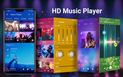 Screenshot of the application Music Player for Android - #1