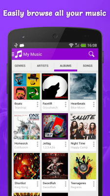 Screenshot of the application Top Music Player - #1