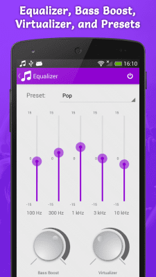 Screenshot of the application Top Music Player - #2