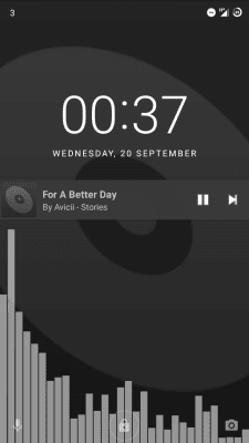 Screenshot of the application AOSP Music+ - #4