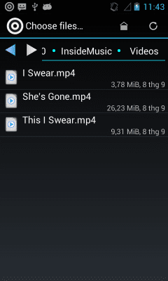 Screenshot of the application XPlayer - All File Player - #4