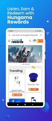 Screenshot of the application Hungama Music: Bollywood Songs - #4