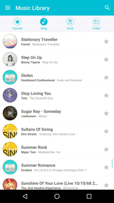 Screenshot of the application SingPlay: MP3 Karaoke Recorder - #1