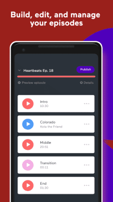 Screenshot of the application Anchor - #3