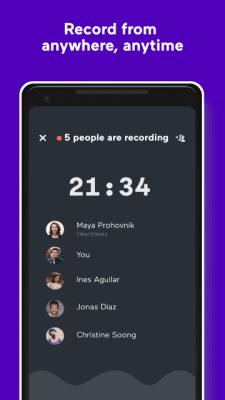 Screenshot of the application Anchor - #7