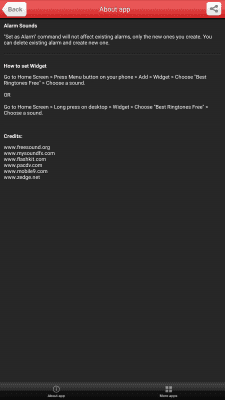Screenshot of the application Best free ringtones - #3