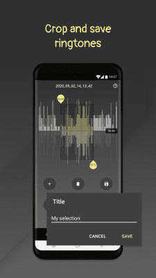 Screenshot of the application Call Ringtone Maker - #3