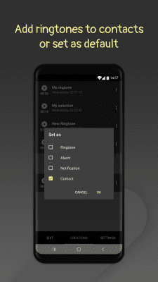 Screenshot of the application Call Ringtone Maker - #6