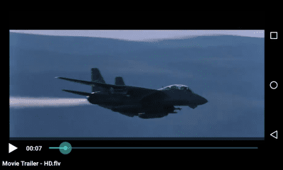 Screenshot of the application FLV Video Player - #2