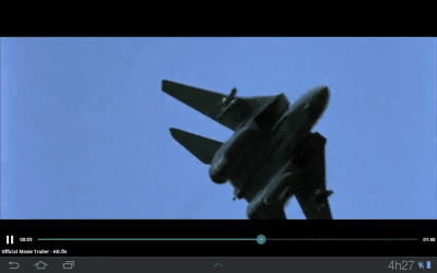 Screenshot of the application FLV Video Player - #10