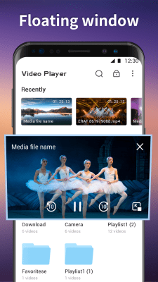 Screenshot of the application Media Player - #6