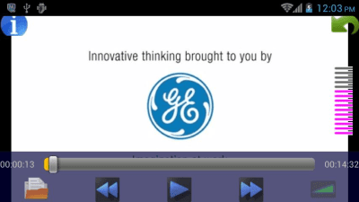 Screenshot of the application Video-Player for Android - #3